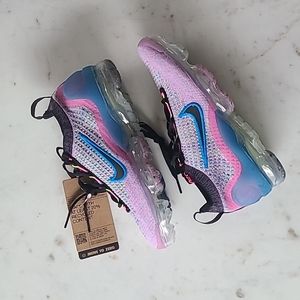 Nike Air Vapormax 2021 Flyknit Pink Blast/Photo Blue/Volt/Black